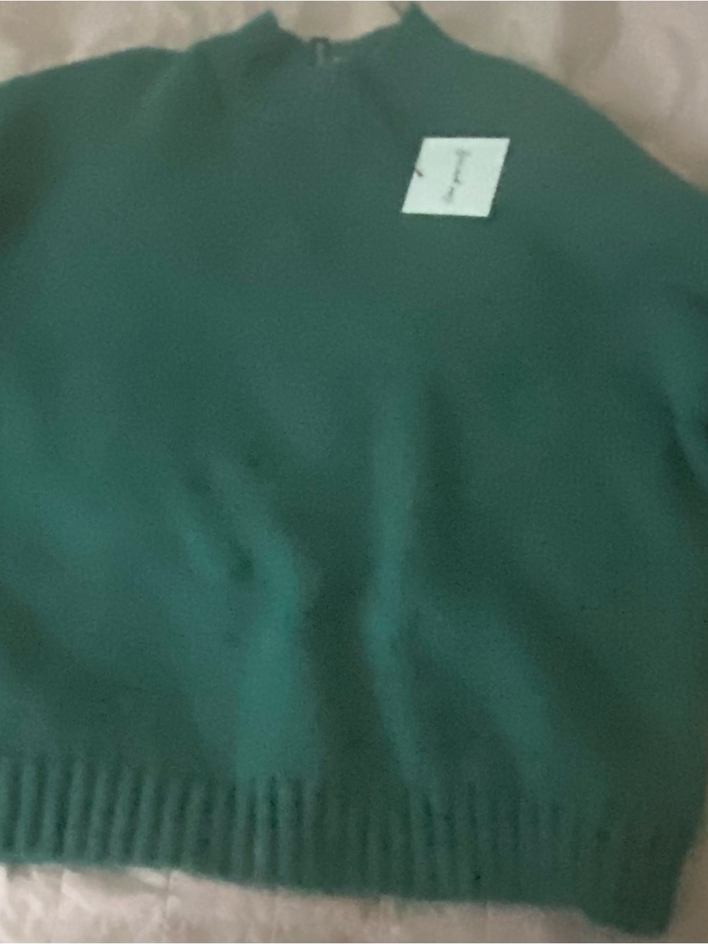 Women's Emerald Crew Neck Knit Sweater